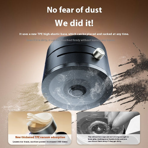 Foldable Magnetic Vacuum Car Phone Holder Foldable Suction Cup With